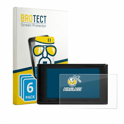BROTECT 6 Stück Schutzglas für Luocute S966 Schutzfolie Panzer Folie Glas Made in Germany [Extrem Kratzfest 9H, Anti-Fingerprint, Ultra-Transparent]