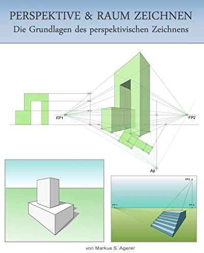 Perspektive & Raum zeichnen: Die Grundlagen des perspektivischen Zeichnens