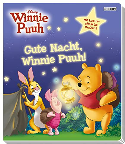 Disney Winnie Puuh: Gute Nacht, Winnie Puuh!: Pappbilderbuch mit Glow-in-the-Dark-Effekten auf jeder Seite