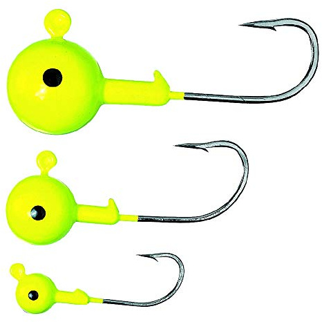Jenzi Jigköpfe Heavy Duty Gelb Fluoreszierend