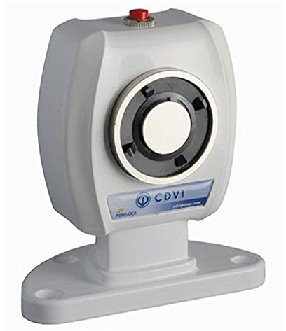 ventouse magnétique rupture - 50 kg - 24 volts - sur pied - cdvi virp5024