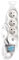 Expert Line - Bloc 3 Prises Design avec Interrupteur - 16A - 3G1mm² - Couleur: Blanc - Prise Murale Plate - Interrupteur à Pied - Bouton Lumineux (1 LED) - 250V - Longueur câble: 0.85m