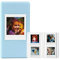 wogozan Fotoalbum für Fuji Instax Square SQ1 SQ20 SQ10 SQ6 SP-3 (64 Fotos) (8,6 x 7,2 cm) – Blau