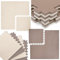 EYEPOWER Set 4 pièces Tapis Puzzle de Fitness Protection Sol de Sport en EVA épais 20mm Extensible réversible Marron Beige