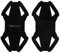 FOREVER Support Vélo/Trottinette Compatible Smartphone 4 à 6'' Support Universel Silicone Flexible Fixation Guidon Ajustable Dimensions 12.8 x 7.2 cm - Noir