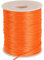 TONIFUL 100 m/Bobine 2 mm Orange Cordon en nylon noir satiné pour fabrication de bracelets, bijoux, macramé, garnitures cirées, collier en vrac, fil à perles Kumihimo