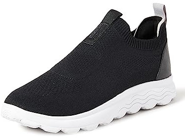 Geox U Spherica, Sneakers Uomo, Black KC, 45 EU