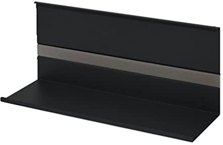 Linero MosaiQ Universalablage H 140 mm ohne Rahmen schwarz matt/Relingsystem/Kesseböhmer