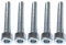 AERZETIX - C57540 - Satz von 5 stück - bolzen innensechskantschrauben M8x60 - mit innensechskantkopf - Ø8x60mm - DIN 912 - klasse 8.8 - aus verzinktem stahl - heimwerken - montagewerkzeug eisenwaren