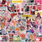Anime Chainsaw Man Aufkleber Pack 50pcs für Wasserflaschen Laptop Skateboard Notebook, Geschenk für Erwachsene Kinder Teens