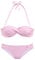 s.Oliver Bügel-Bandeau-Bikini rosa-weiß