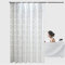 Lkw Ogechi 200cm Goutte Rideau de Douche Anti-Moisissure et Imperméable, 180-300cm Extra Large PEVA Rrideau de Douche, Rideau de Douche Fleurs Blanches, PEVA Rideaux de Bain Lavable (200x200cm)