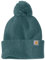 Carhartt Damen 106003 Knit Pom Pom Cuffed Beanie, Kiefer, Einheitsgröße