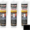 Isolbau Kamin & Ofen Dichtstoff - Feuerbeständige Dichtmasse bis 1500 °C - Für Reparatur & Füllung von Rissen in Kaminen & Öfen - Schwarz, 3 x 300 ml Tube