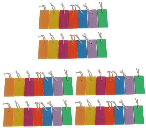 minkissy 54piezas Rubbing Stone Para Eliminar Piel Muerta y Exfoliar Pies Piedra Pómez De Mezclados Para Pedicura