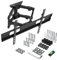 Maclean MC-832A Soporte de Pared para TV de Doble Brazo Articulado Universal para Monitores/Televisores OLED/QLED/LCD/LED/Plasma de 32-80 Carga máxima hasta 50 kg VESA máx. 600x400mm