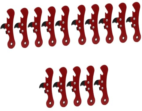 Tin Opener，15 Pcs Parrot Can Opener Beer Accessories Multi-Function Lid Opener Milk Powder Can Opener Lid Openers Electric Can Opener Camping Can