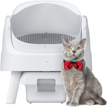 PetPivot Self-Cleaning Cat Litter Box, Automatic Litter Box, Extra Large, Multi-Cat, Hygienic, No More Hand Scooping