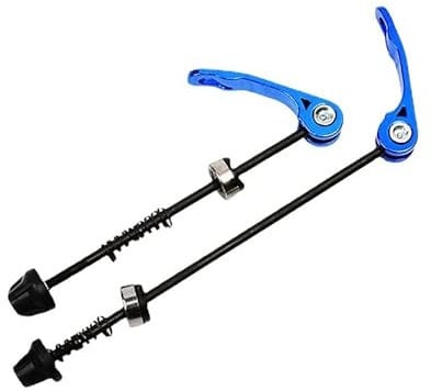 REBECASKYENS 1 Quick Release Fork Front And Rear Hub Quick Release Fork Set Clamp Bolt Rod Axle Set Suitable For Road Mountain Bikes