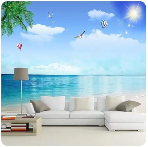 Fototapete Meereshimmel-Heizung 350X256 Cm Vlies Tapeten XXL Moderne Wandtapete Wohnzimmer Schlafzimmer