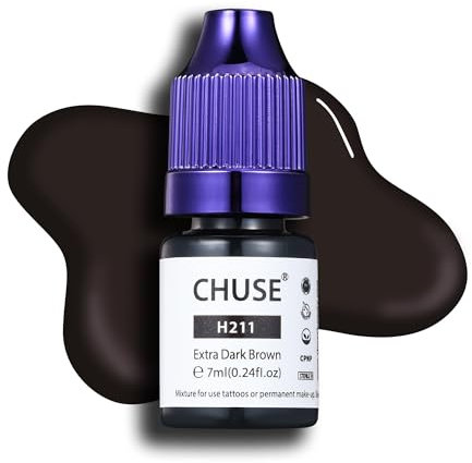 CHUSE PMU Hybrid Flüssige Augenbrauenpigmente 0,24 oz/7ml (H211 Extra Dunkelbraun)
