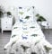 Theonoi Set 2 teilig Kinder Bettwäsche Bettbezug Wendebettwäsche 135x200 80x80 Baumwolle Kinderbettwäsche Öko-Tex Deutsche Standardgröße (Dino Dinosaurier)