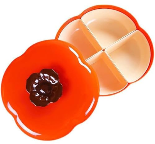 LAHTIQWE Assiette de Fruits, boîte de Fruits secs, Assiette de Fruits, Kaki Ruyi, Pot scellé Domestique