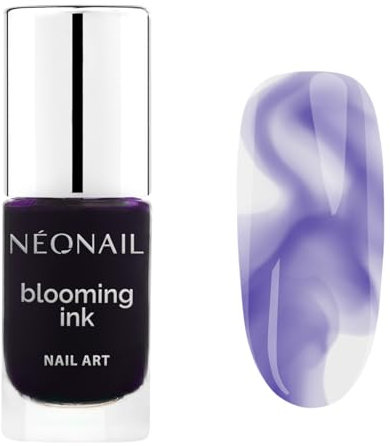 NEONAIL Vernis à Ongles Blooming Ink - Aquarelle Encre - Nail Art - Marbre Ongles Effet Aquarelle - Violet - 7,2 ml