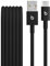 Beats USB-A vers USB-C Câble tissé , charge rapide, design durable et anti-nœuds, chargeur compatible pour les appareils Apple et Android (1,5 m) - Noir intense