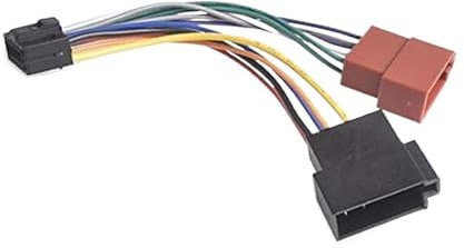 XEBRAD 16Pin Auto Stereo Radio Kabelbaum ISO for Alpine JVC Radio zu ISO Radio Play Stecker Auto Adapter Kabelbaum stecker Autoradio-Adapterkabel