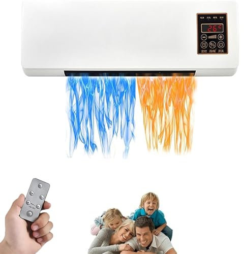 2025 New Climafy Air Conditioner, Split Max Air Conditioner, Climafy Portable AirConditioner, Wall Mount Ac Unit, Mini Wall Mounted Airconditioner (White)