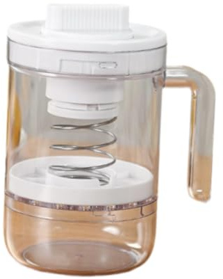 KiBcsLic Filtro Yogurt Greco con Contenitore Pressa E 3 Filtri in Tessuto Separatore Siero per Yogurt E Adatto per Latte Vegetale Formaggio Cucin, Bianco