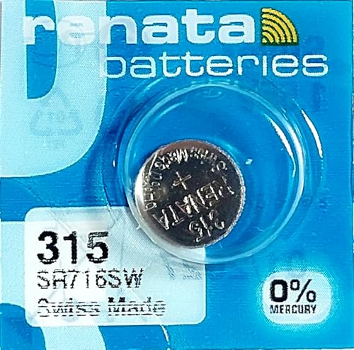 Renata Battery 315 SR716SW Silver 1.55V Swiss Made