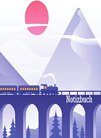 Notizbuch: Eisenbahn, Lokomotivführer, Zug, Dampflok, Modelleisenbahn | Für Beruf und Hobby