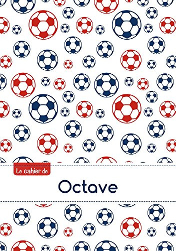 CAHIER OCTAVE BLANC,96P,A5 FOOTBALLPARIS