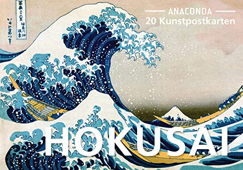 Postkarten-Set Katsushika Hokusai: 18 Kunstpostkarten aus hochwertigem Karton. ca. € 0,28 pro Karte (Anaconda Postkarten, Band 20)