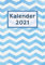 Kalender 2021: Ein Terminplaner und Wochenplaner für das Jahr 2021. Pro Woche zwei Seiten. Taschenkalender im Format DIN A5. Edition: Ocean.