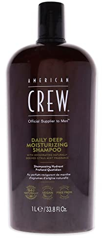 American Crew Shampoo für tägliche Feuchtigskeitspflege, für Damen und Herren, 1000 ml