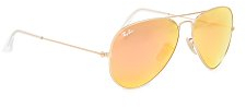 Ray Ban Unisex Sonnenbrille ORB3025JM Gr. Large (Herstellergröße: 58), Mehrfarbig (Gestell: gold/bunt ,Gläser: braun Klassisch 169), Gold (112/85), 58 mm