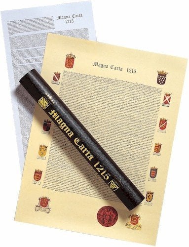 Westair Magna Carta 1215 Print Copy, A4 Size, Black, 1 Sheet, Historical Document
