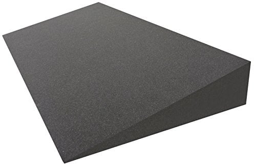 Dibapur® Keilkissen Matratzen Matratzenkeil Matratzenerhöhung Hochlagerungskeil fürs Bett (Ohne Bezug) (B 90 x T 50 x H 15 / 1cm)