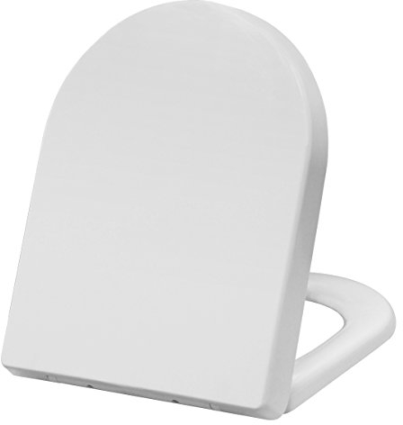 Grünblatt WC Sitz 515051, Duroplast, Soft-Close/Take off Scharniere, weiß