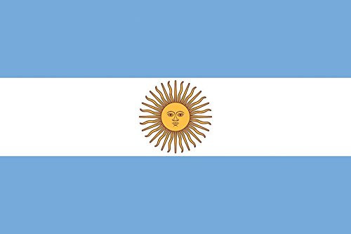Argentinien Flagge Nr. 4 Polyester Flagge 90 * 150 cm 3 * 5ft