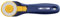 OLFA 1136835 RTY-2C/NBL Schnellwechsel-Rollschneider, 45 mm, Marineblau, Wolframstahl, legierter Stahl, Rot/Ausflug, einfarbig (Getaway Solids)