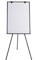 BoardsPlus Dreibein Flipchart, Magnetische Tafel, Mit Aluminiumrahmen, höhenverstellbar, Schwarz, Gesamthöhe 180 cm
