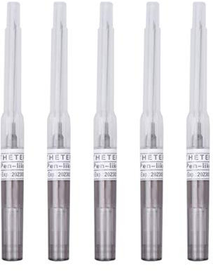 Milisten Piercing Needle: 16G Gauge Catheter Needles Piercing Gun for Lip Tongue Piercing Tattoo Supply Tattoo Tools-5PCS