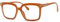 Eyekepper Hochwertigen Lesebrille - Übergroße Rechteckig Qualität Lesehilfe für Damen Braun +2.00