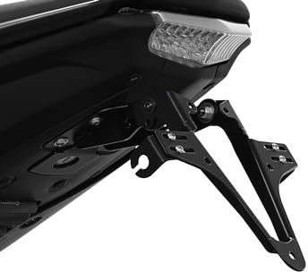 ZIEGER Basic 10006798 Kennzeichenhalter Kennzeichenträger Nummernschild Halter Halteplatte Umbau Streetfighter kurzes Heck