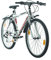 Multibrand PROBIKE 26 Zoll Mountainbike 18 Gang, Herren-Fahrrad & Jungen-Fahrrad, Schutzbleche, geeignet ab 165-183 cm (Weiß-roter Glanz)