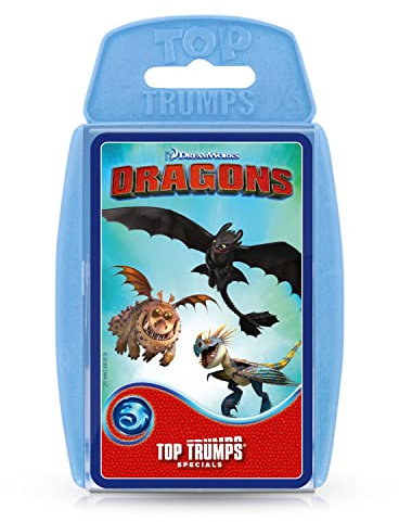 Top Trumps Dreamworks Dragons (How To Train Your Dragon) Card Game (WM02776-EN1)